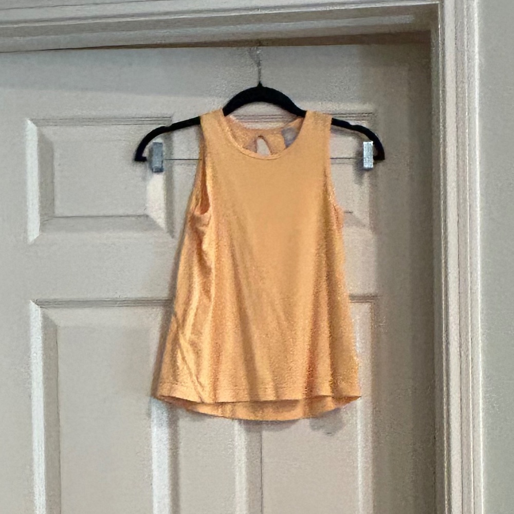 Kids Yellow Athleta tank top